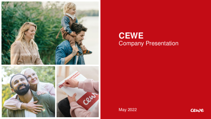 CEWE Company Presentation May 2022