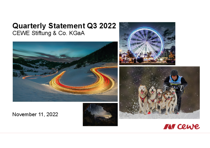 Q3 statement / Q3 financial report 2022